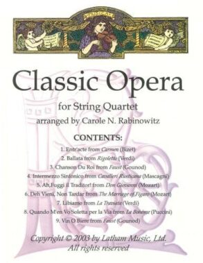 Classic Opera for String Quartet