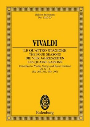 Vivaldi | Spring from The Four Seasons, Op. 8-1 (Study Score)