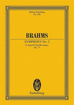 Brahms | Symphony No. 2 in D Major, Op. 73 (Study Score)