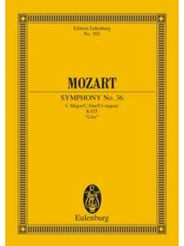 Wolfgang Amadeus Mozart | Symphony no 36, C Major, K425 | Orchestra