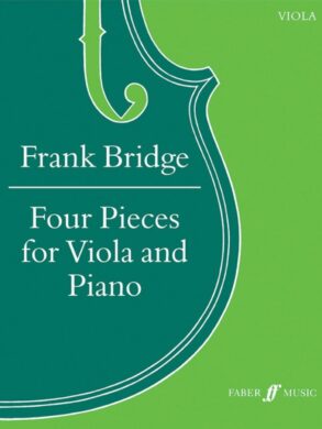 4 Pieces for Viola and Piano | F. Bridge | Viola & piano Score & Part