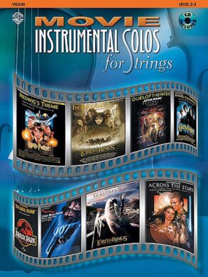 Movie Instrumental Solos for Strings | Violin & CD