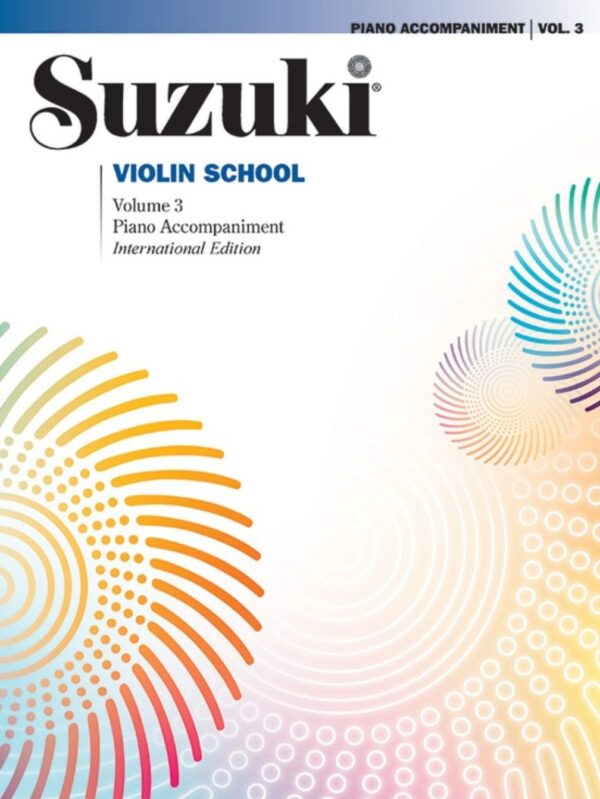 Suzuki Violin School | Volume 3 | Piano Accompaniment Book only