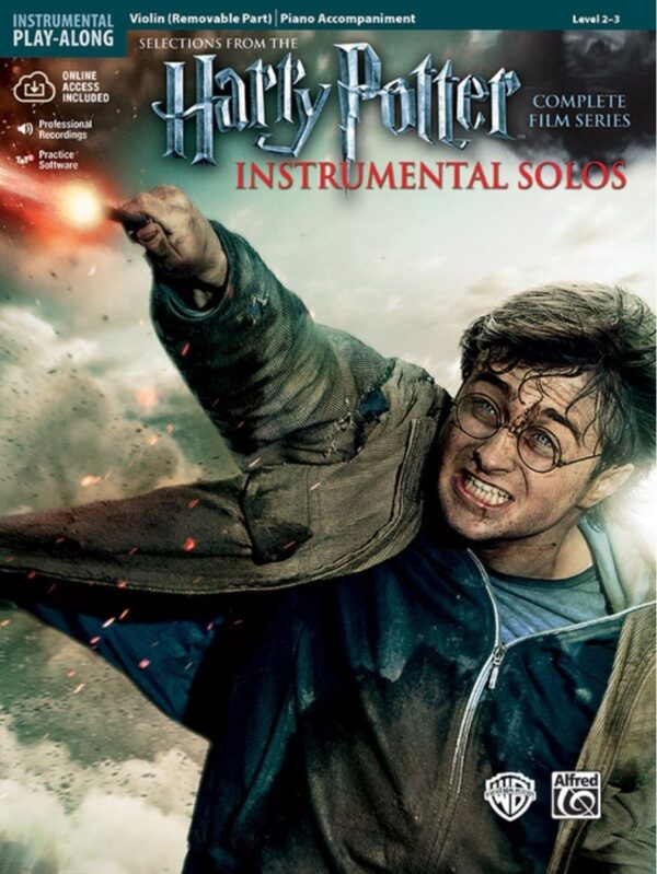 Harry Potter Instrumental Solos | Violin level 2-3 | Book+online Audio