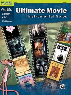 Ultimate Movie Instrumental Solos: Flute (Book & CD)