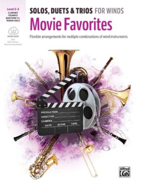 Solos, Duets, Trios for Wind| Movie favs | Trumpet, Clarinet T.Sax|2-3