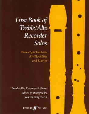 Bergmann | First Book of Treble/Alto Recorder Solos