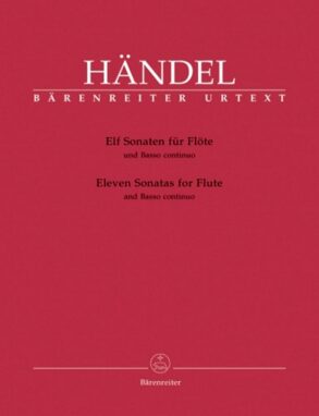 Handel | 11 Sonatas for Flute & Continuo (Harpsichord/Piano)