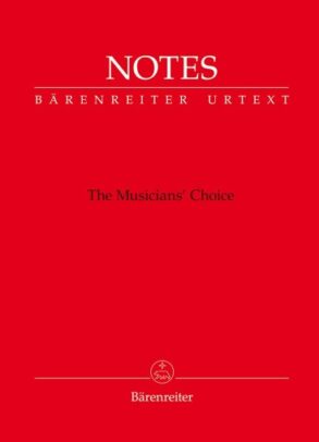 Notes – The Musicians Choice – Red Music Notebook