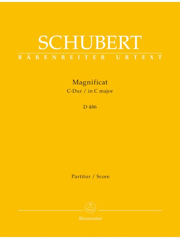 Schuberts Magnificat D 486 | SATB Vocal Score