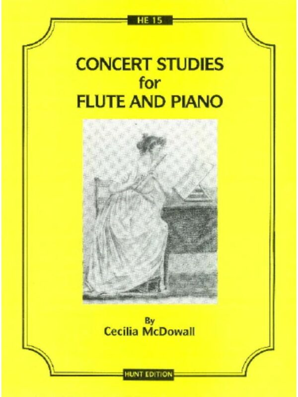 Three Concert Studies | For Flute & Piano | Composer: Cecilia McDowall