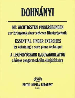 Dohnanyi | Essential Finger Exercises (Piano)