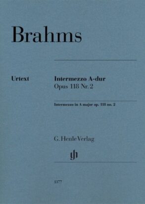 Brahms Intermezzo, Op. 118 No. 2 | Piano Solo | Urtext Edition