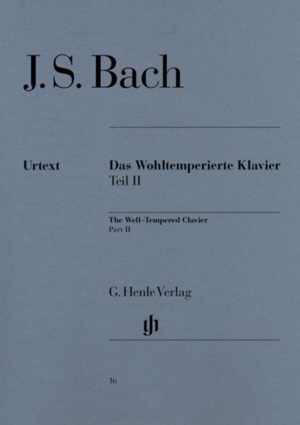 J.S Bach | The Well-Tempered Clavier Part II BWV 870-893