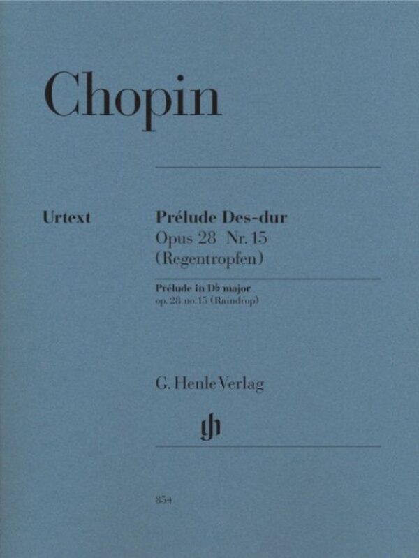 Frederic Chopin|Prelude D flat major op. 28 no. 15 (Raindrop)