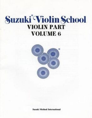 Suzuki Violin School | Volume 6 (Violin Part)