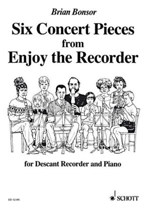 Bonsor | Six Concert Pieces for Descant Recorder