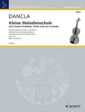 Dancla | Little School of Melody, Op. 123 | Volume 2 (Violin & Piano)