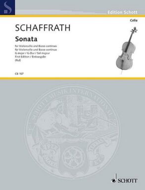 Schaffrath | Sonata in G for Cello & Basso Continuo