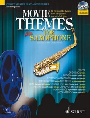 Movie Themes for Alto Saxophone & CD