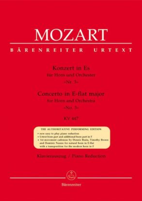 Mozarts Horn Concerto No.3 In E Flat K.447 | Horn & Piano