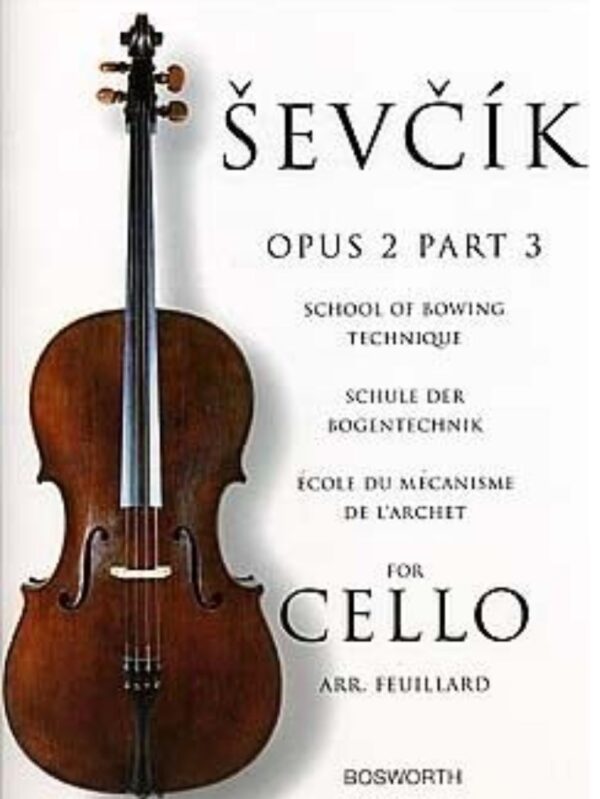 Sevcik cello Studies | Opus 2 Part 3 | School of Bowing Technique