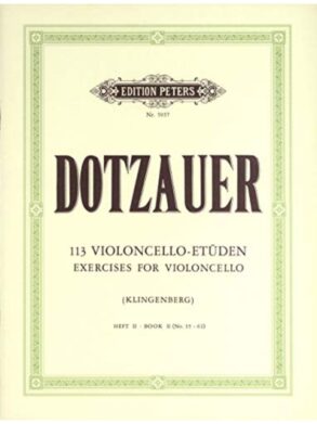 Dotzauer 113 Exercises for Violoncello | Book 2: Nos. 35-62