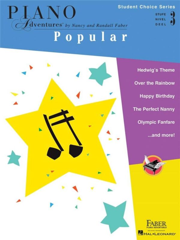 Piano Adventures | Popular - Level 3 | Nancy Faber