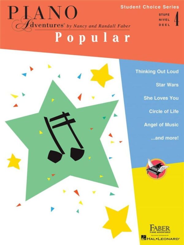 Piano Adventures | Popular - Level 4 | Nancy Faber