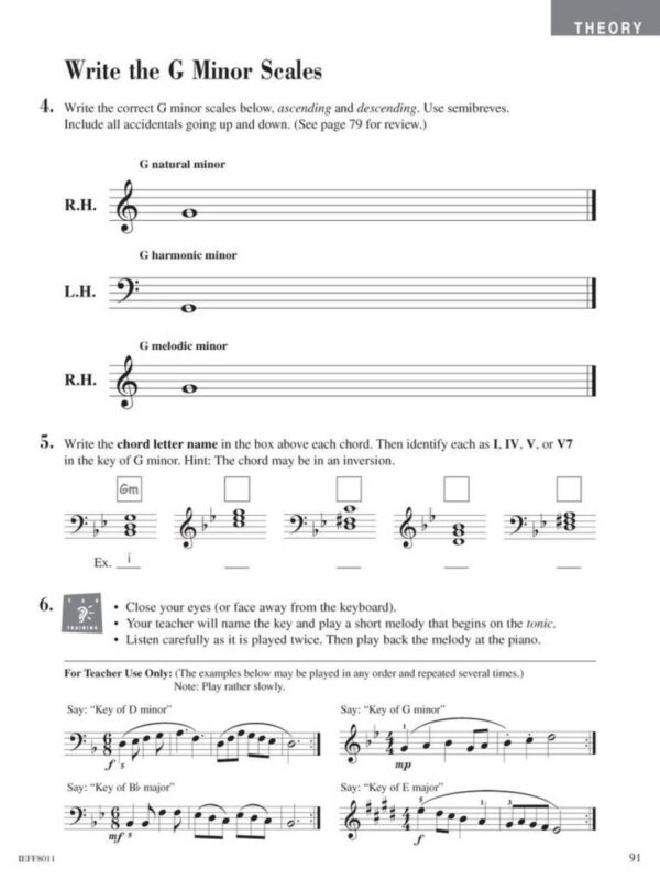 Piano Adventures Lesson & Theory Level 4-5 | Nancy Faber