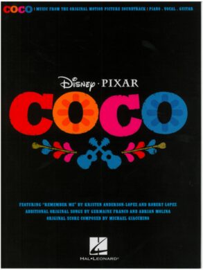 Coco | Music from Original Movie Soundtrack | Piano, Vocal, Guitar