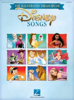 The illustrated Treasury of Disney Songs – 7TH ED |Piano, Vocal Guitar