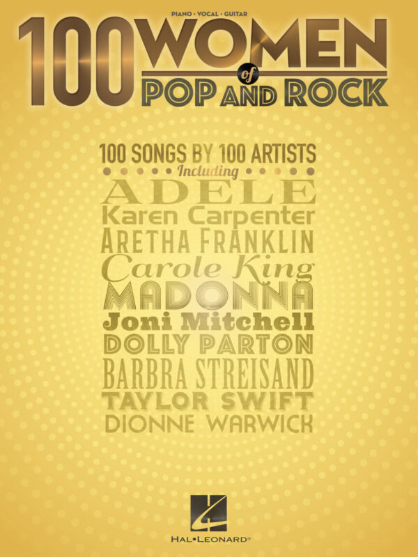 100 Women of Pock and Rock , Guitar Piano Vocal