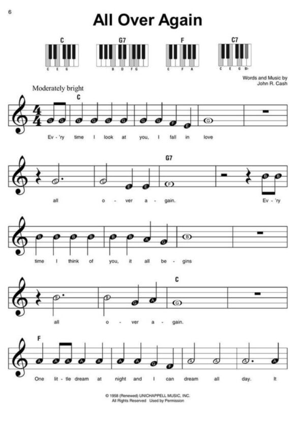 Johnny Cash – Super Easy Songbook | for Keyboard