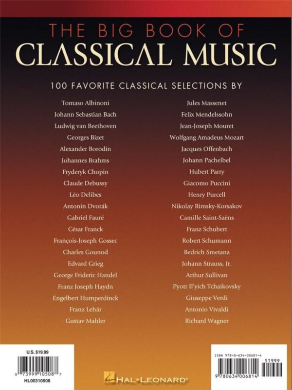 Big Book of Classical Music (Piano)