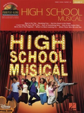 Piano Play-Along | High School Musical & CD