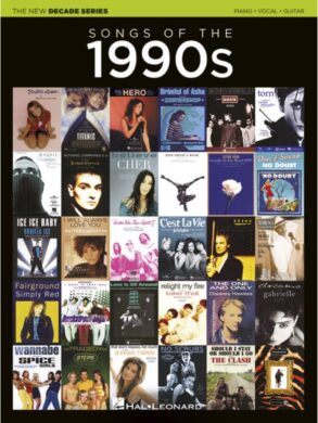 The New Decade Series | 71 Songs of the 1990s | Piano, Vocal, Guitar