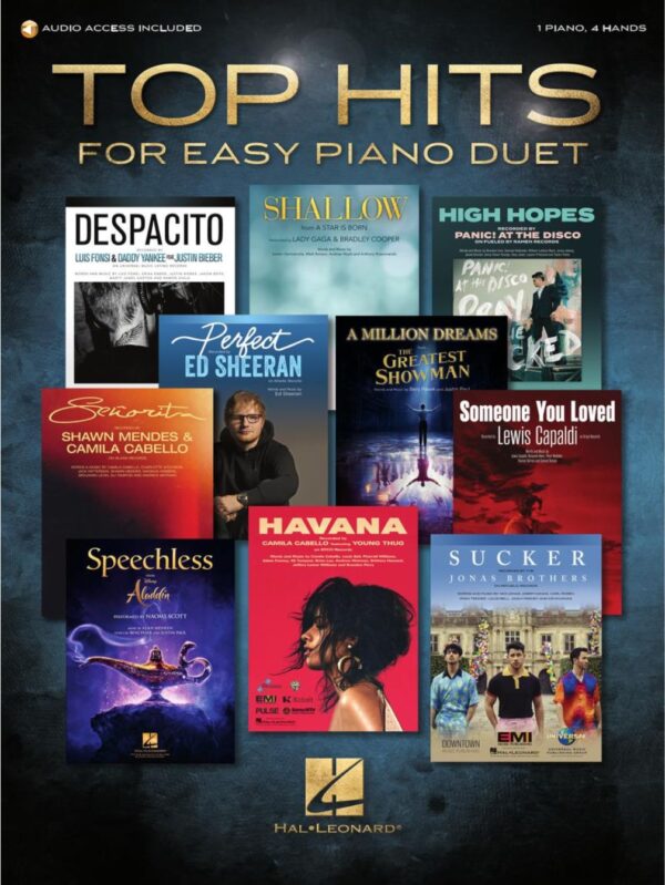 Top hits for Easy Piano Duets | 10 Great Pop Songs