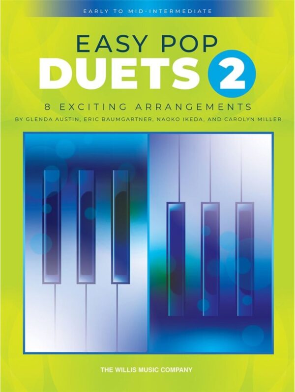 Easy Pop Duets Book 2 | Arr. Carolyn Miller | Piano solo | 4 hands