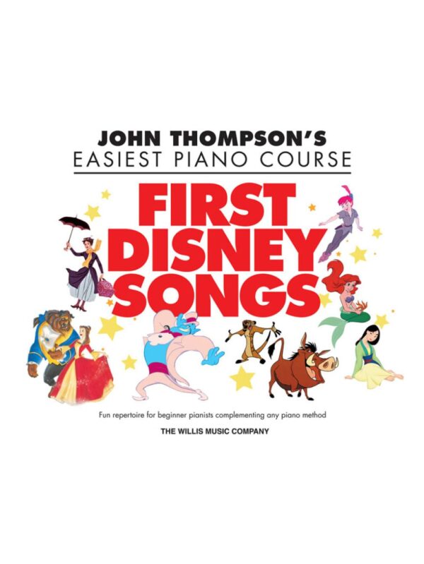 John Thompsons Piano Course | First Disney Songs | Easy Piano Solo