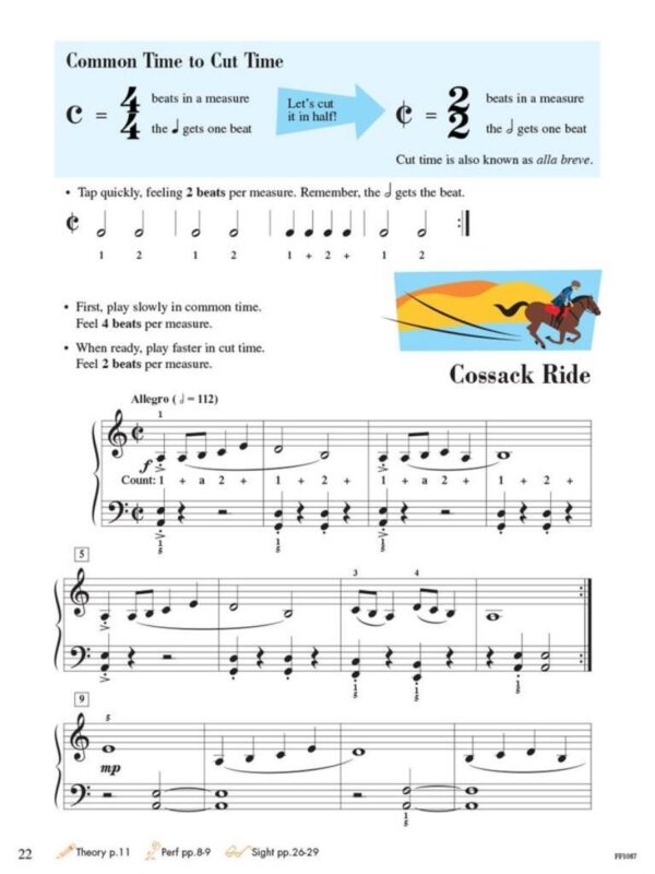 Faber Piano Adventures Level 3A Lesson Book | Nancy Faber