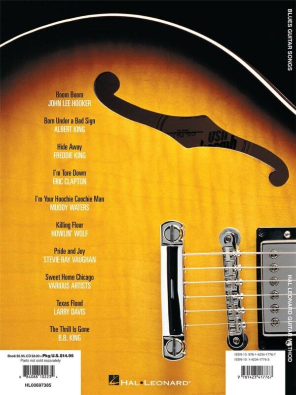 Hal Leonard Guitar Blues Songs | with Notation & Tab | Demo CD