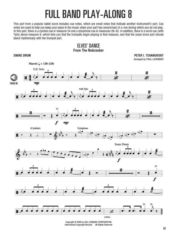 Hal Leonard Snare Drum Method | for Band or Orchestra