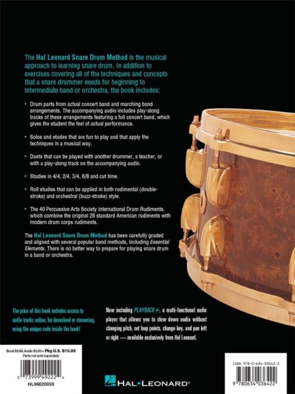 Hal Leonard Snare Drum Method | for Band or Orchestra