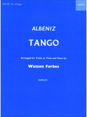 Tango by Albeniz | Arranged by Watson Forbes | Violin and Piano