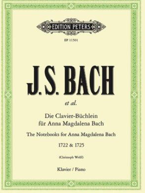 Notebook for Anna Magdalena | Bach 1722 & 1725 for Piano | Selection