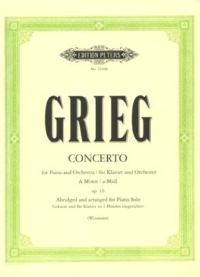 Grieg | Piano Concerto in A Minor, Op. 16 (Piano Solo)