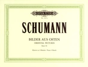 Schumann | Oriental Pictures, Op. 66 (Piano Duet)