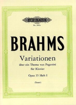 Brahms | Variations on a Theme of Paganini, Op. 35 | Volume 1 (Piano)