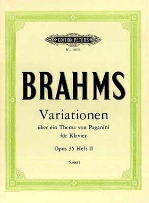 Brahms | Variations on a Theme of Paganini, Op. 35 | Volume 2 (Piano)